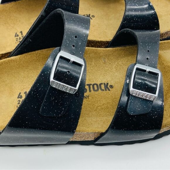 NWT Birkenstock Arizona Patent Leather Sandals 41/265/10 Germany - Picture 6 of 11